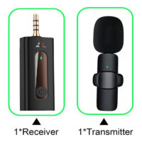 Mini Microphone Sans Fil K35 Noir – K35 Tunisie