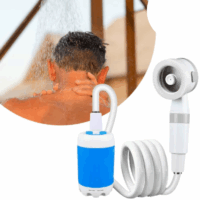 Pompe de douche Portable polyvalente -Blanc Tunisie