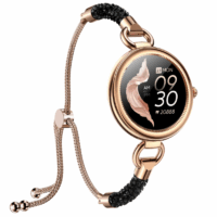 Montre Connectée Maxcom FW51 Cristal – Noir & Dore -FW51 Tunisie