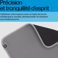 Tapis De Souris Hp Désinfectable 100 – Gris – 8X594AA Tunisie