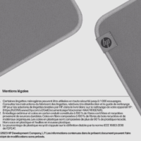 Tapis De Souris Hp Désinfectable 100 – Gris – 8X594AA Tunisie