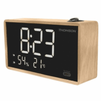 Radio-Réveil Avec projection THOMSON CP202T – Bois – CP202T Tunisie