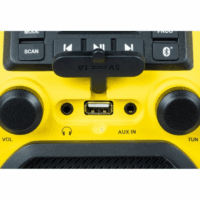 Radio et Enceinte Sans fil Thomson WKR50BT De Chantier – Noir & Jaune- WKR50BT Tunisie