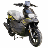 Scooter GSM BWX 125 cc – Noir Brillant – BWX-125-BK Tunisie