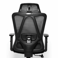 Chaise de Bureau Leonardo Noir – Base Noir Tunisie