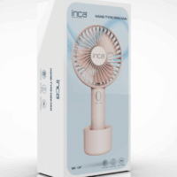 Mini Ventilateur Portable Rechargeable Inca FMI-12B – Rose -FMI-12P Tunisie