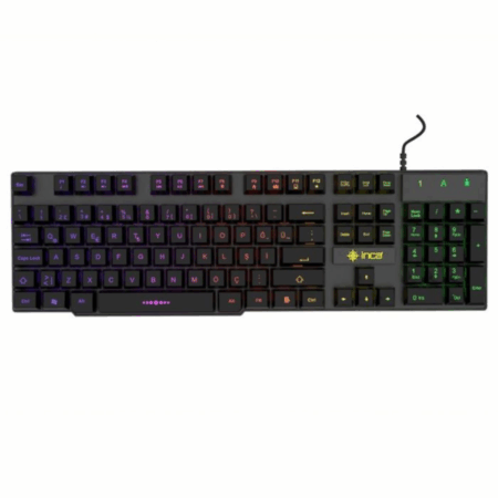 Clavier Gamer Filaire INCA IKG-446 RGB- Noir – IKG-446 Tunisie