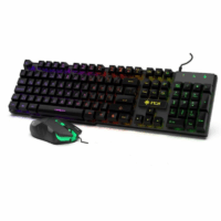 Clavier Gamer Filaire INCA IKG-446 RGB- Noir – IKG-446 Tunisie
