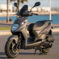 Scooter Sym Orbit II 125cc – Blanc Tunisie
