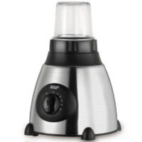 Blender RAF en Verre avec Moulin R.367 Inox & Noir Tunisie