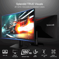 Ecran Gaming REDRAGON Opal II 27&Prime; 2K 180 Hz IPS – GM27X5QIPS Tunisie