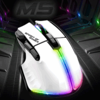 Souris Gaming Spirit of Gamer PRO M5 RGB -Blanc -S-PM5RGBWT Tunisie