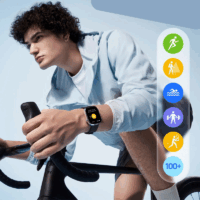 Montre Connectée Mibro C4 – Noir -XPAW021-BK Tunisie