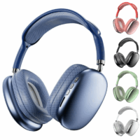 Casque Sans Fil Bluetooth P9 Pro Max – Bleu -P9-PRO/MAX-BLEU Tunisie
