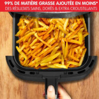 Friteuse Grill Sans Huile 2en1 Moulinex EZ505810 Noir Tunisie