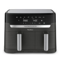 Friteuse Sans Huile Moulinex Dual Easy Fry & Grill EZ905B20 8.3 L + Mini Hachoir Noir Tunisie