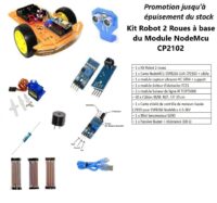 Kit IOT à base du module NodeMCU ESP8266 Pour Débutant Plus Tunisie