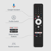 Téléviseur Thomson 43UG4S14 UHD 4K Smart Google TV Noir Tunisie