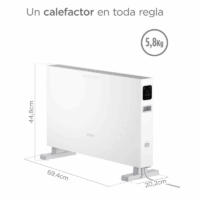 Xiaomi Mi Smart Space Heater 1S Wifi LED Display EU Blanc Tunisie