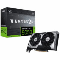 Carte graphique Gamer MSI Geforce Rtx 5050 8 Go Ventus 2X OC – 912-V538-002 Tunisie