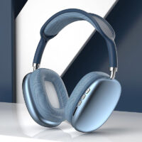 Casque Sans Fil Bluetooth P9 Pro Max – Bleu -P9-PRO/MAX-BLEU Tunisie