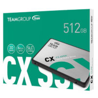 Disque Ssd Interne Teamgroup Cx2 512 Go 2.5″ Sata Iii – T253X6512G0C101 Tunisie