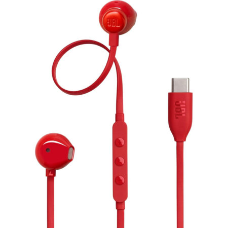 Écouteurs Filaire JBL Tune 305C USB – Rouge- 01392 Tunisie