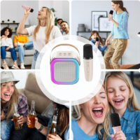 Haut Parleur Bluetooth K12 5W Avec Microphone – Blanc -K12-Blanc Tunisie