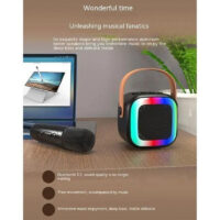 Haut Parleur Bluetooth K12 5W Avec Microphone – Noir -K12-Noir Tunisie