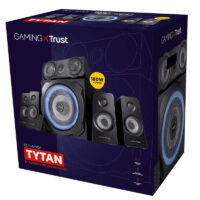 Haut-parleurs Filaire Trust Gxt 658 Tytan Surround 5.1 – Noir – 21738 Tunisie