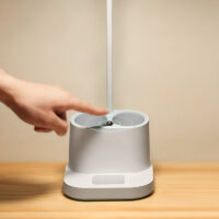 Lampe De Bureau Led Platinet 4en1 Porte-stylo , Veilleuse et Chargeur De Téléphone 5 W – Blanc -Pdl008 Tunisie