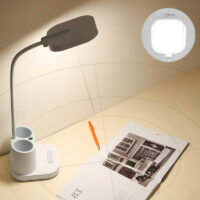 Lampe De Bureau Led Platinet 4en1 Porte-stylo , Veilleuse et Chargeur De Téléphone 5 W – Blanc -Pdl008 Tunisie