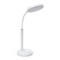 Lampe de bureau Filaire Platinet 10W -Blanc – PDL806 Tunisie