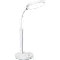 Lampe de bureau Filaire Platinet 10W -Blanc – PDL806 Tunisie