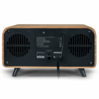Enceinte Vintage avec réveil Thomson 30 w – Bois & Noir – RT850BT Tunisie