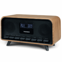 Enceinte Vintage avec réveil Thomson 30 w – Bois & Noir – RT850BT Tunisie
