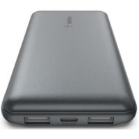 Power Bank Belkin Boost Charge 3 ports 10K  – Gris- BPB011BTGY Tunisie