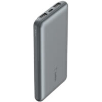 Power Bank Belkin Boost Charge 3 ports 10K  – Gris- BPB011BTGY Tunisie