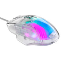 Souris Filaire Optique Gamer Havit Backlit RGB – Blanc -HV-MS1011SE Tunisie