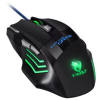 Souris Gamer Filaire T-wolf M1 Rgb – Noir – T-M1-BLACK Tunisie