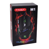Souris Gamer Filaire T-wolf M1 Rgb – Noir – T-M1-BLACK Tunisie