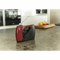 Radio FM Portable Thomson RT353 – Rouge & Noir- RT353 Tunisie