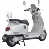 Scooter Électrique Aima Classical 800W – Blanc Tunisie