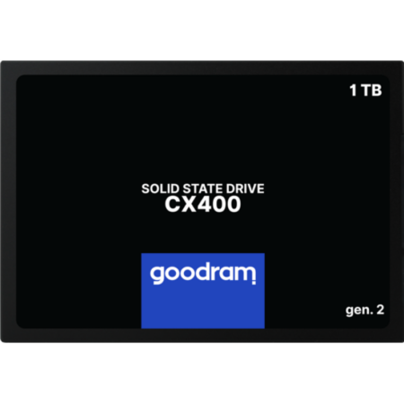 Disque Dur Interne Goodram Cx400 Gen 2 1To Sata Iii 2.5 Retail – SSDPR-CX400-01T-G2 Tunisie