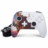 Manette Filaire Nintendo Switch A Zelda Hero&rsquo;s Ascent – Blanc Tunisie