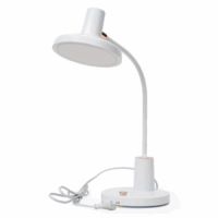 Lampe De Bureau Led Platinet 4en1 Porte-stylo , Veilleuse et Chargeur De Téléphone 5 W – Blanc -Pdl008 Tunisie