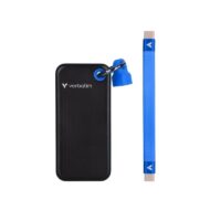 Disque Dur Externe Verbatim V-POCKET 1 To SSD Noir&Bleu – 032191 Tunisie