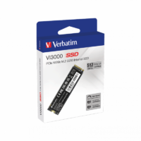 Disque Dur Interne VERBATIM Vi3000 512 SSD NVMe M.2 2280 – 049374 Tunisie