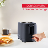 Grille-Pain Moulinex Morning LT2M0810 850 W Noir Tunisie