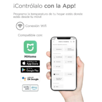 Xiaomi Mi Smart Space Heater 1S Wifi LED Display EU Blanc Tunisie